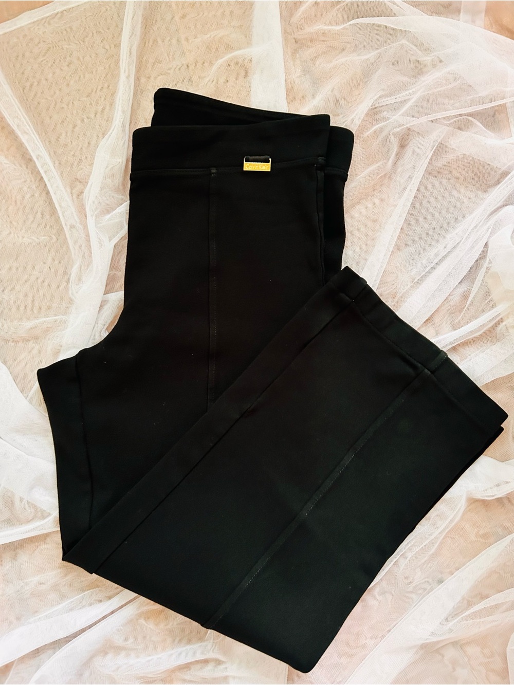 Calvin Klein women Black Stretch Performance Pants